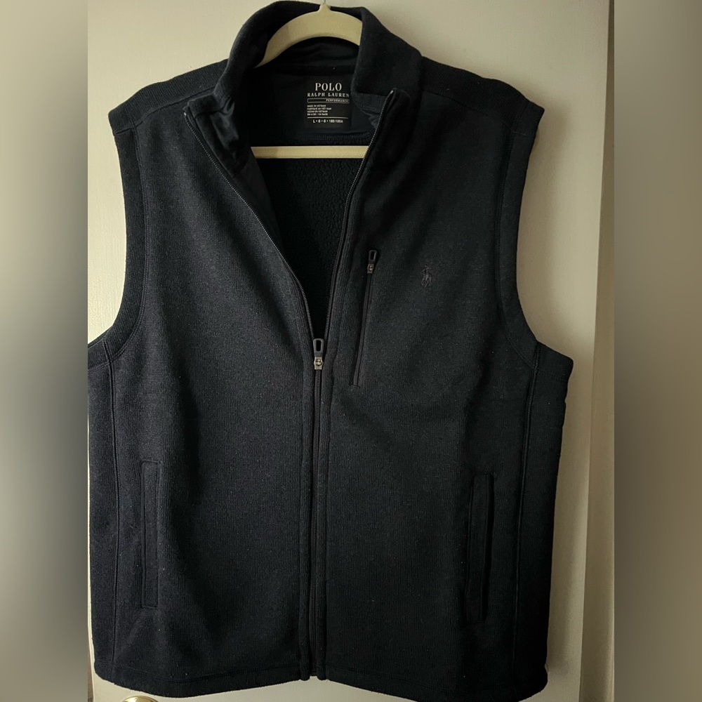 NWOT Ralph Lauren Polo Men’s Navy Vest